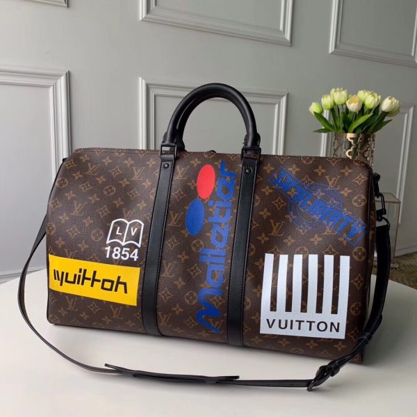 Túi trống du lịch cao cấp hiệu Louis Vuitton – LKM321