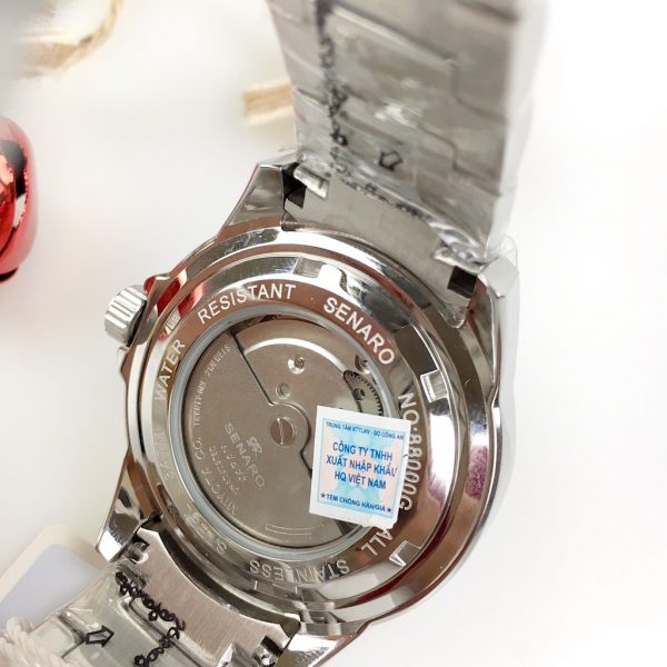 Đồng hồ nam SENARO máy cơ -Thương hiệu Nhật Bản chính hãng