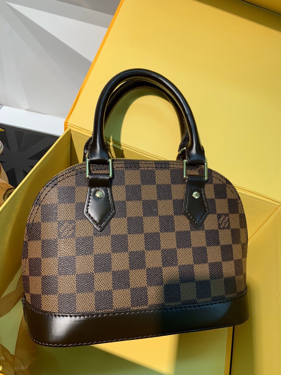 Túi xách Louis Vuitton ONTHEGO siêu cấp 2 mặt nâu đen size 41cm  M44576