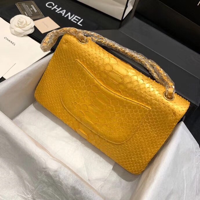 Túi xách Chanel classic da trăn siêu cấp