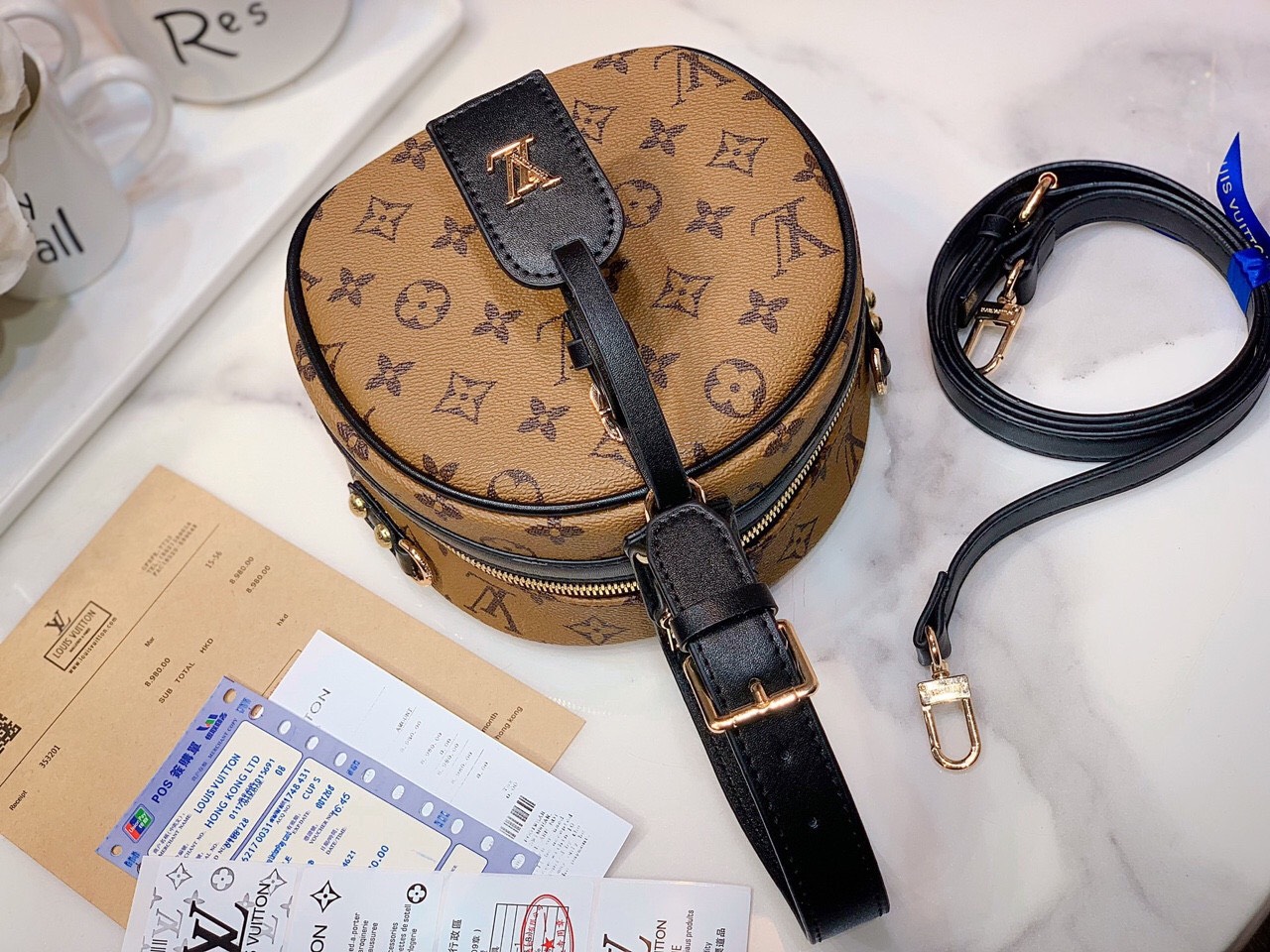 Túi xách nữ hiệu Louis Vuitton Petite Boite LKM432 - LOUIS LUXURY