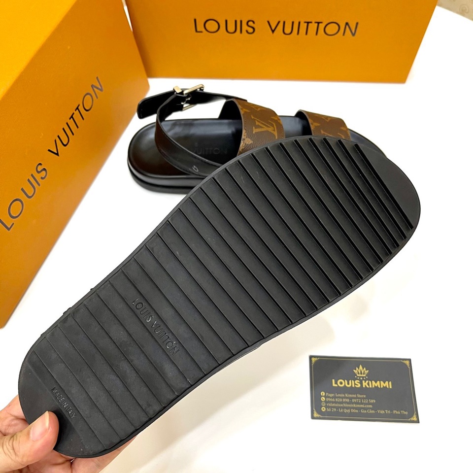 Dép nam Louis Vuitton siêu cấp  DN0008  Thời trang nam cao cấp Celica