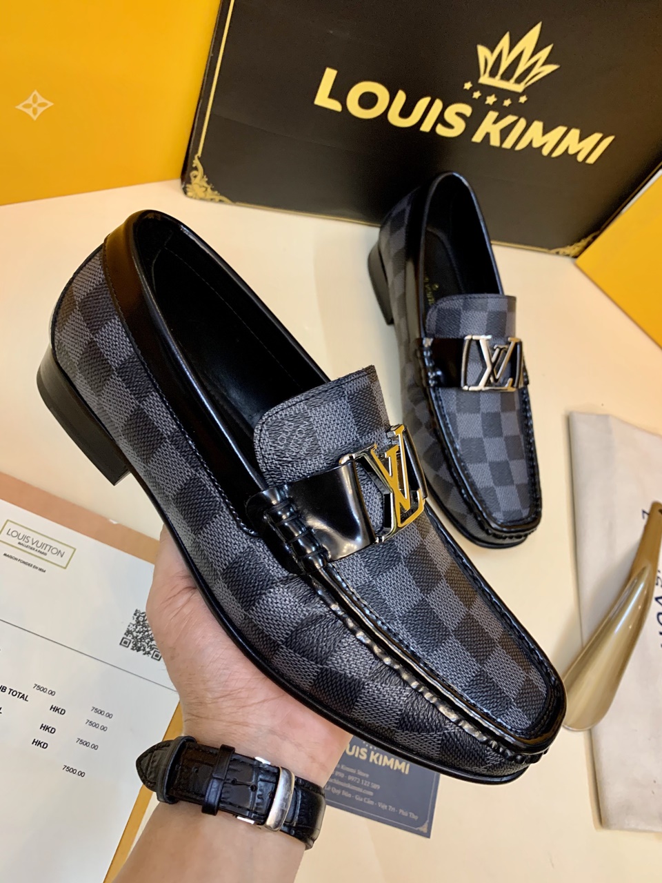 13 Mẫu giày Moca Louis Vuitton LV nam đỉnh nhất 2022  Ngọc Khánh Store