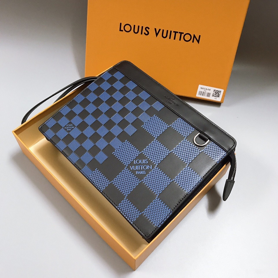 Clutch cầm tay nam Louis Vuitton Caro LV06 - LOUIS LUXURY