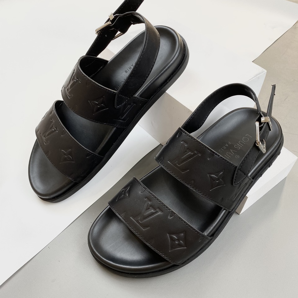 Mua Dép Louis Vuitton Honolulu Mule Sandal Màu Đen Giá Tốt Nhất