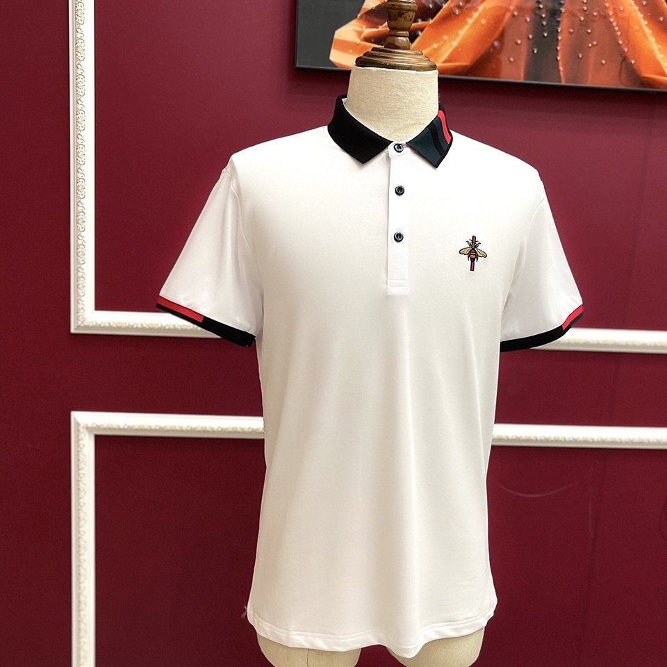 Mua Áo Polo Nam Gucci GG Cotton Embroidered Shirt In White Màu Trắng Họa  Tiết Size M - Gucci - Mua tại Vua Hàng Hiệu h099254